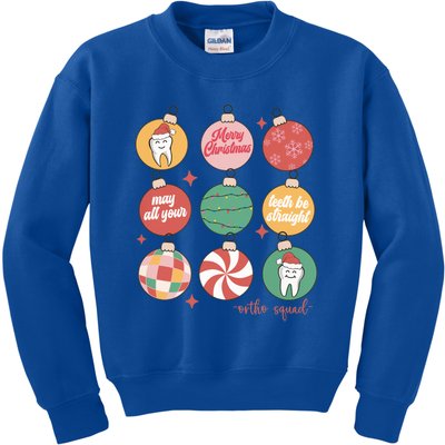 Christmas Orthodontic Squad Orthodontic Team Ortho Squad Gift Kids Sweatshirt