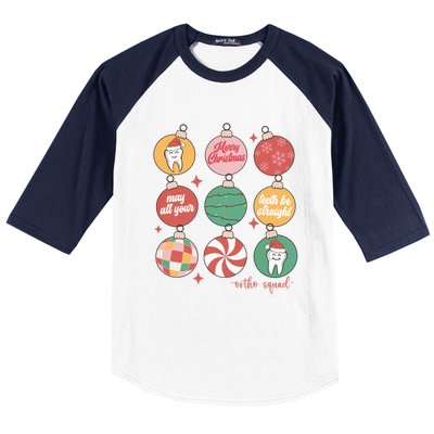 Christmas Orthodontic Squad Orthodontic Team Ortho Squad Gift Baseball Sleeve Shirt