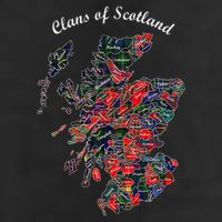 Clans Of Scotland Map Cool Comfort Performance Bucket Hat