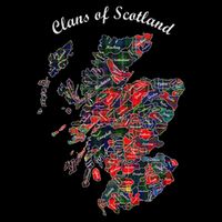 Clans Of Scotland Map 16 in Basic Backpack