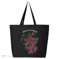 Clans Of Scotland Map 25L Jumbo Tote