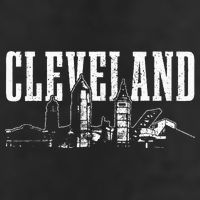 Cleveland Ohio Skyline Pride Vintage Cleveland Beanie