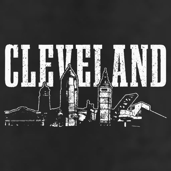 Cleveland Ohio Skyline Pride Vintage Cleveland Beanie