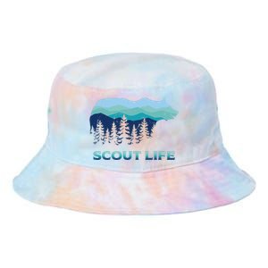 Camping Outdoor Scouting Hiking Scout Life Tie Dye Newport Bucket Hat