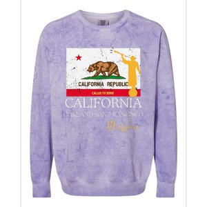 California Oakland San Francisco Mormon Lds Mission Missiona Colorblast Crewneck Sweatshirt