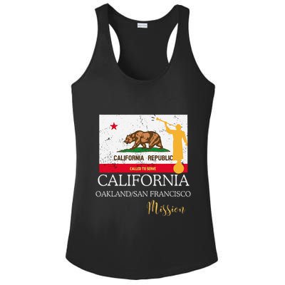 California Oakland San Francisco Mormon Lds Mission Missiona Ladies PosiCharge Competitor Racerback Tank