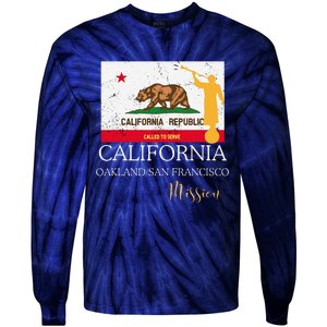 California Oakland San Francisco Mormon Lds Mission Missiona Tie-Dye Long Sleeve Shirt