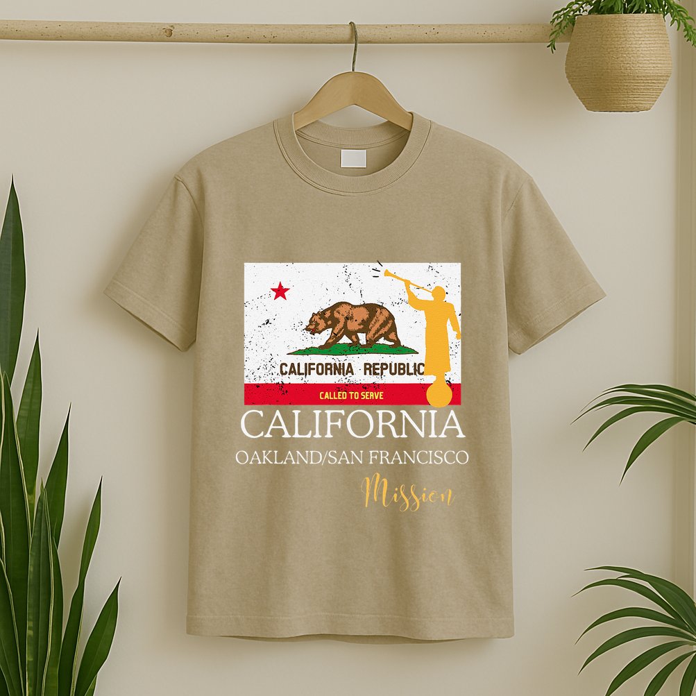 California Oakland San Francisco Mormon Lds Mission Missiona T-Shirt