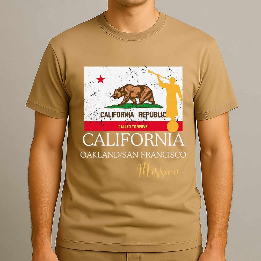 California Oakland San Francisco Mormon Lds Mission Missiona T-Shirt