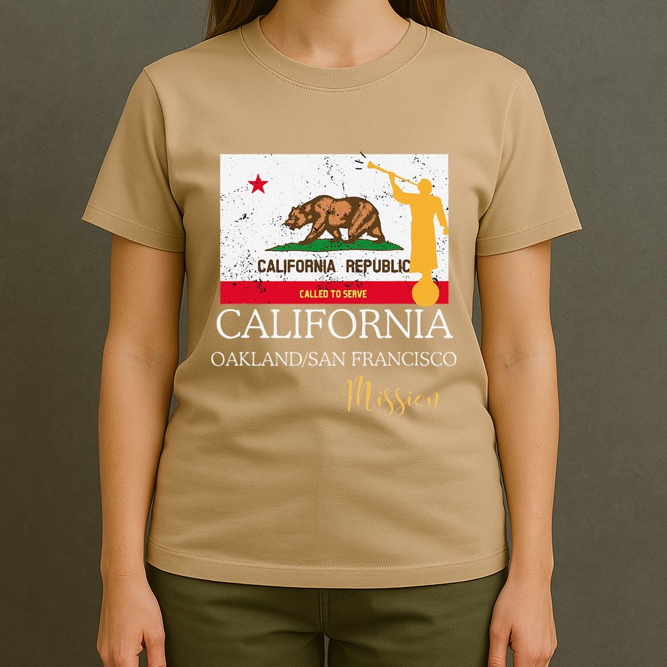 California Oakland San Francisco Mormon Lds Mission Missiona T-Shirt