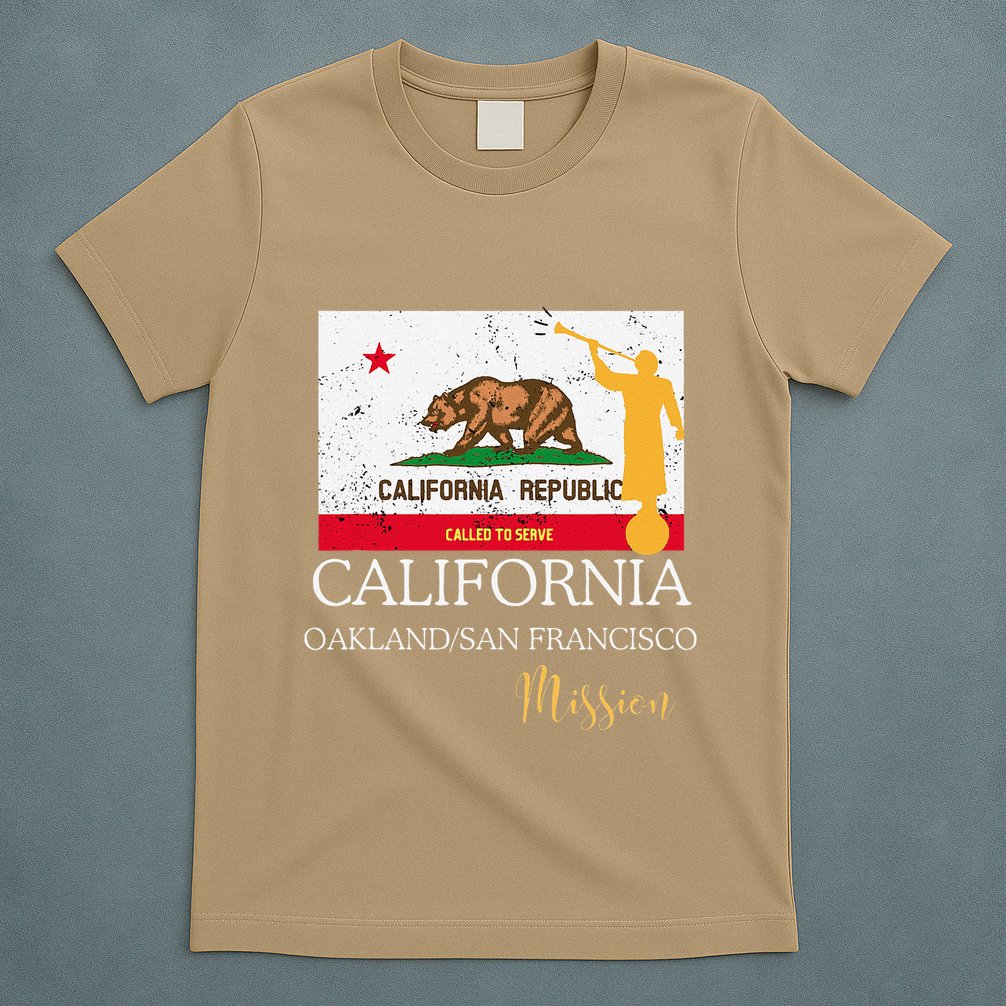 California Oakland San Francisco Mormon Lds Mission Missiona T-Shirt