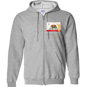 California Oakland San Francisco Mormon Lds Mission Missiona Full Zip Hoodie