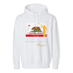 California Oakland San Francisco Mormon Lds Mission Missiona Garment-Dyed Fleece Hoodie