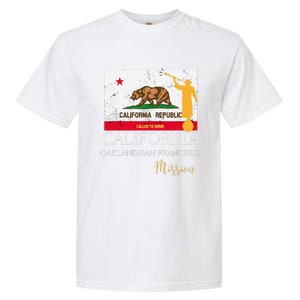 California Oakland San Francisco Mormon Lds Mission Missiona Garment-Dyed Heavyweight T-Shirt