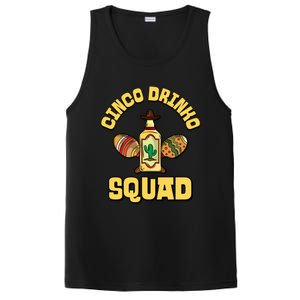 Cinco O Squad Cinco De Mayo Mexican Mexico Funny Gift PosiCharge Competitor Tank