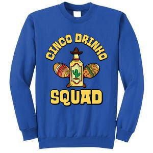 Cinco O Squad Cinco De Mayo Mexican Mexico Funny Gift Tall Sweatshirt