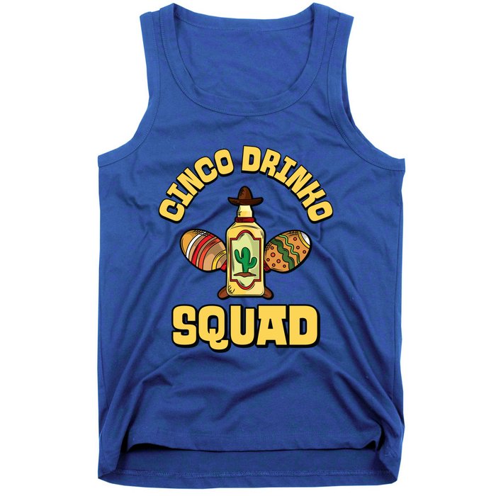 Cinco O Squad Cinco De Mayo Mexican Mexico Funny Gift Tank Top