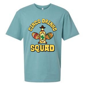 Cinco O Squad Cinco De Mayo Mexican Mexico Funny Gift Sueded Cloud Jersey T-Shirt