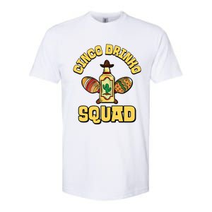 Cinco O Squad Cinco De Mayo Mexican Mexico Funny Gift Softstyle CVC T-Shirt