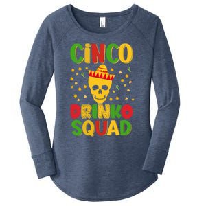 Cinco O Squad Cinco De Mayo Party Time Cool Gift Women's Perfect Tri Tunic Long Sleeve Shirt