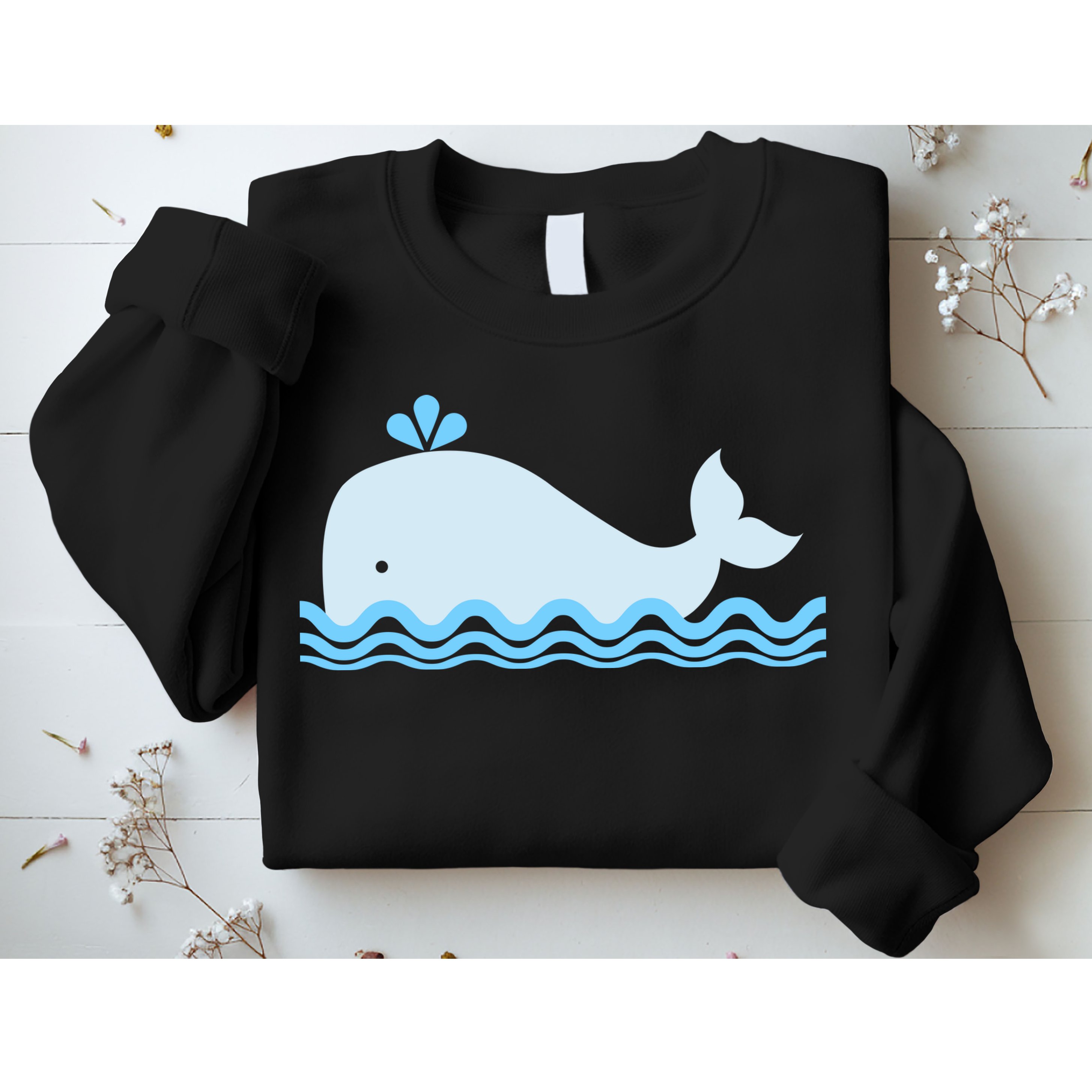 Cute Ocean Sea Life Whale Sweatshirt