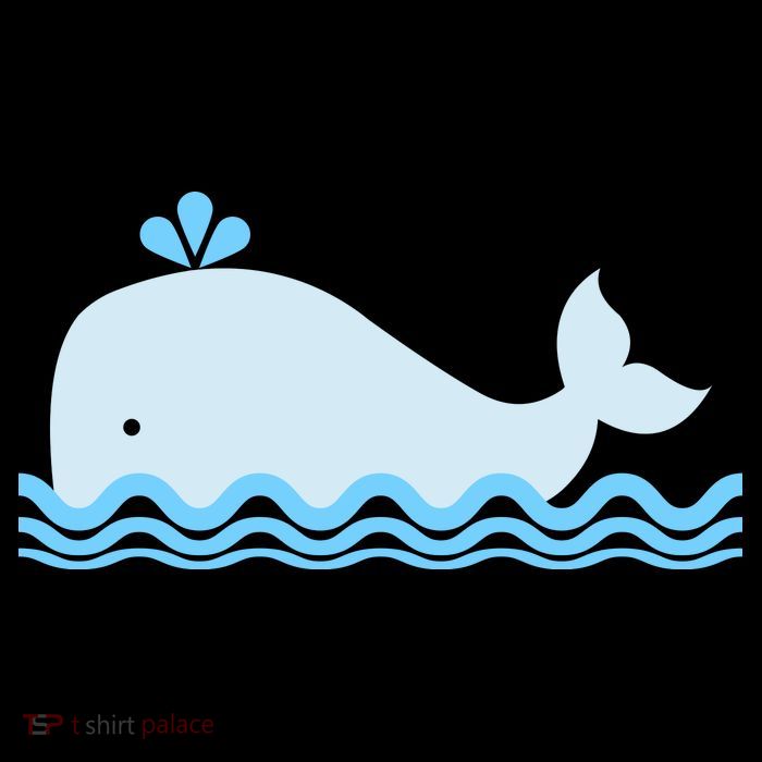 Cute Ocean Sea Life Whale T-Shirt