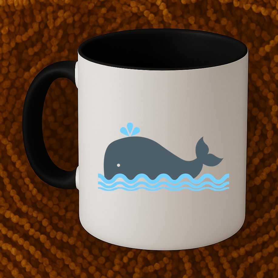 Cute Ocean Sea Life Whale Mug