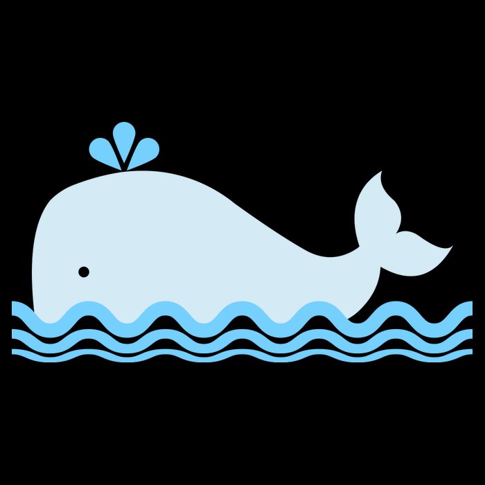 Cute Ocean Sea Life Whale Womens Tank Top