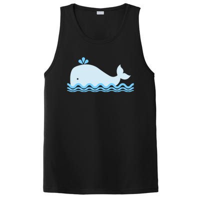 Cute Ocean Sea Life Whale PosiCharge Competitor Tank