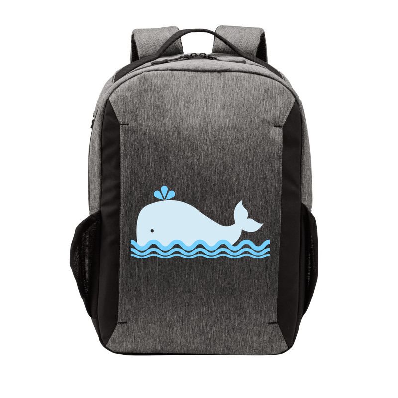 Cute Ocean Sea Life Whale Vector Backpack
