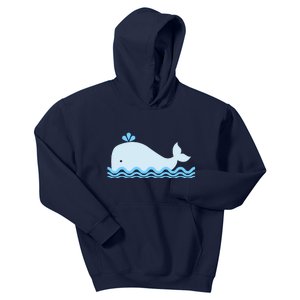 Cute Ocean Sea Life Whale Kids Hoodie