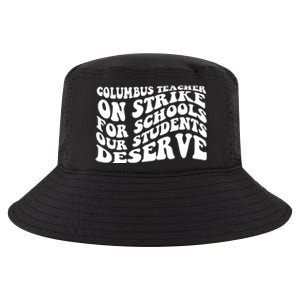 Columbus Ohio School Teachers Strike Cool Comfort Performance Bucket Hat