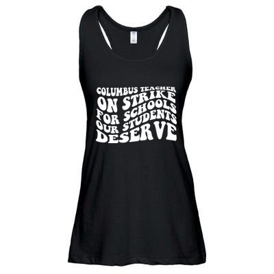 Columbus Ohio School Teachers Strike Ladies Essential Flowy Tank