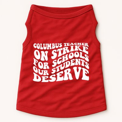 Columbus Ohio School Teachers Strike Doggie Tank