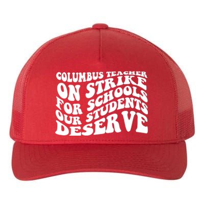 Columbus Ohio School Teachers Strike Yupoong Adult 5-Panel Trucker Hat