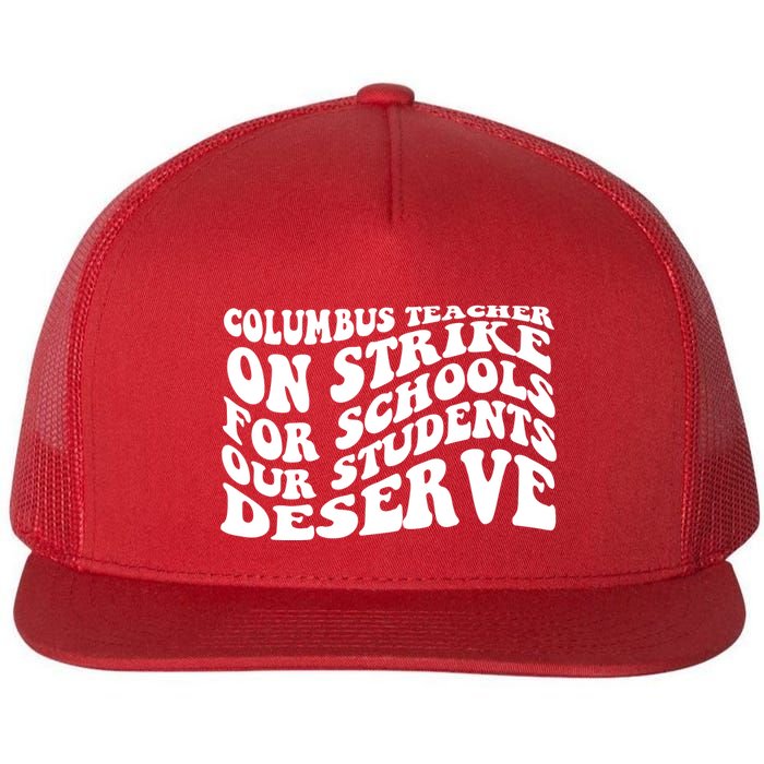 Columbus Ohio School Teachers Strike Flatbill Hat