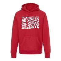 Columbus Ohio School Teachers Strike Premium Hoodie