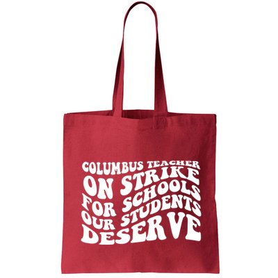 Columbus Ohio School Teachers Strike Bag