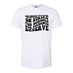 Columbus Ohio School Teachers Strike Softstyle CVC T-Shirt