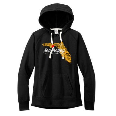 City Of Sopchoppy FLORIDA FL Merch Souvenir Women's Fleece Hoodie