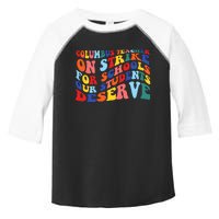 Columbus Ohio School Teachers Strike Retro Style Toddler Fine Jersey T-Shirt