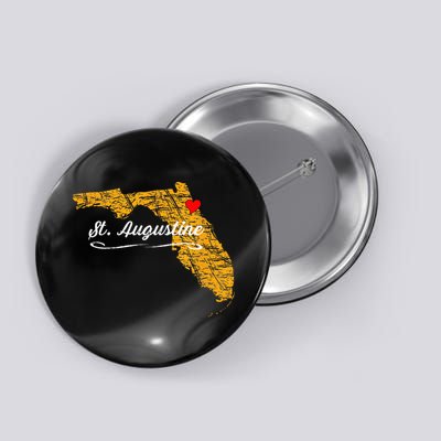 City Of St. Augustine FLORIDA Vacation Souvenir Button