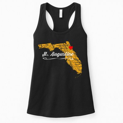 City Of St. Augustine FLORIDA Vacation Souvenir Womens Tank Top
