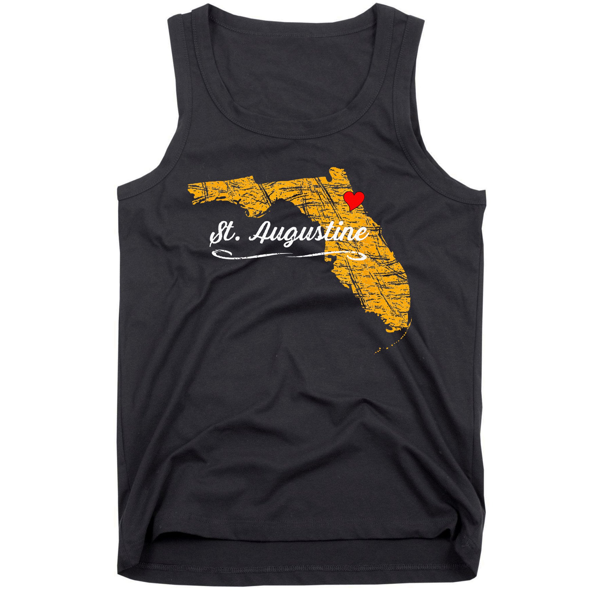 City Of St. Augustine FLORIDA Vacation Souvenir Tank Top