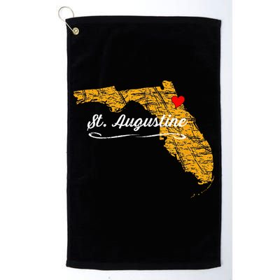 City Of St. Augustine FLORIDA Vacation Souvenir Golf Towel