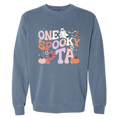 Cute One Spooky PTA Physical Therapy Assistant Halloween Garment-Dyed Sweatshirt