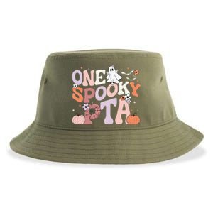 Cute One Spooky PTA Physical Therapy Assistant Halloween Sustainable Bucket Hat