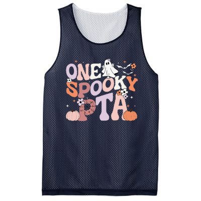 Cute One Spooky PTA Physical Therapy Assistant Halloween Mesh Reversible Basketball Jersey Tank