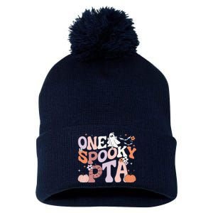 Cute One Spooky PTA Physical Therapy Assistant Halloween Pom Pom 12in Knit Beanie