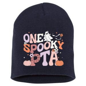 Cute One Spooky PTA Physical Therapy Assistant Halloween Short Acrylic Beanie